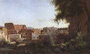 Jean Baptiste Camille  Corot The Colosseum Seen from the Farnese Gardens (mk05) china oil painting artist